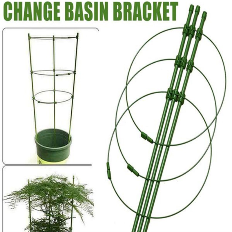Florist Supp - 1/3/9 Pcs/set 3 Layers Plant Support
