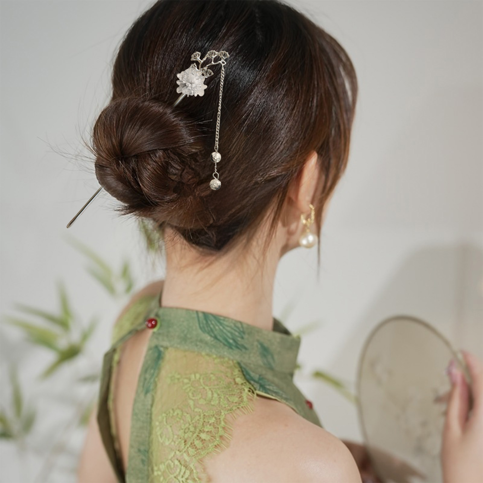 Florist Supplies - Elegant Flower Hair Sticks Forks Alloy