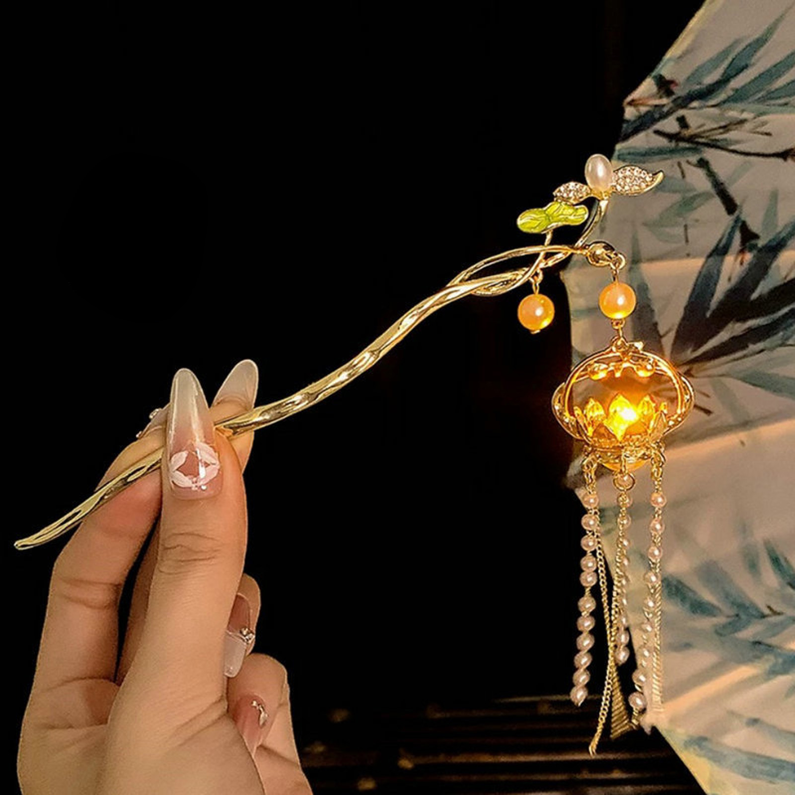 Luminous Flower Hairpin Exquis - đánh giá và giá Florist Supplies