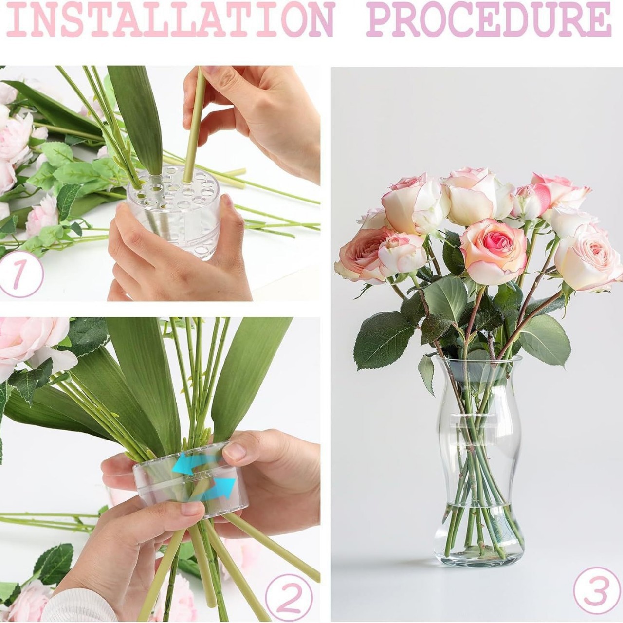 Spiral Ikebana Stem Holder for - đánh giá và giá Florist Supp