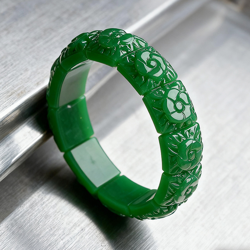 Real Jade Flower Bracelet Bang - đánh giá và giá Florist Supplies