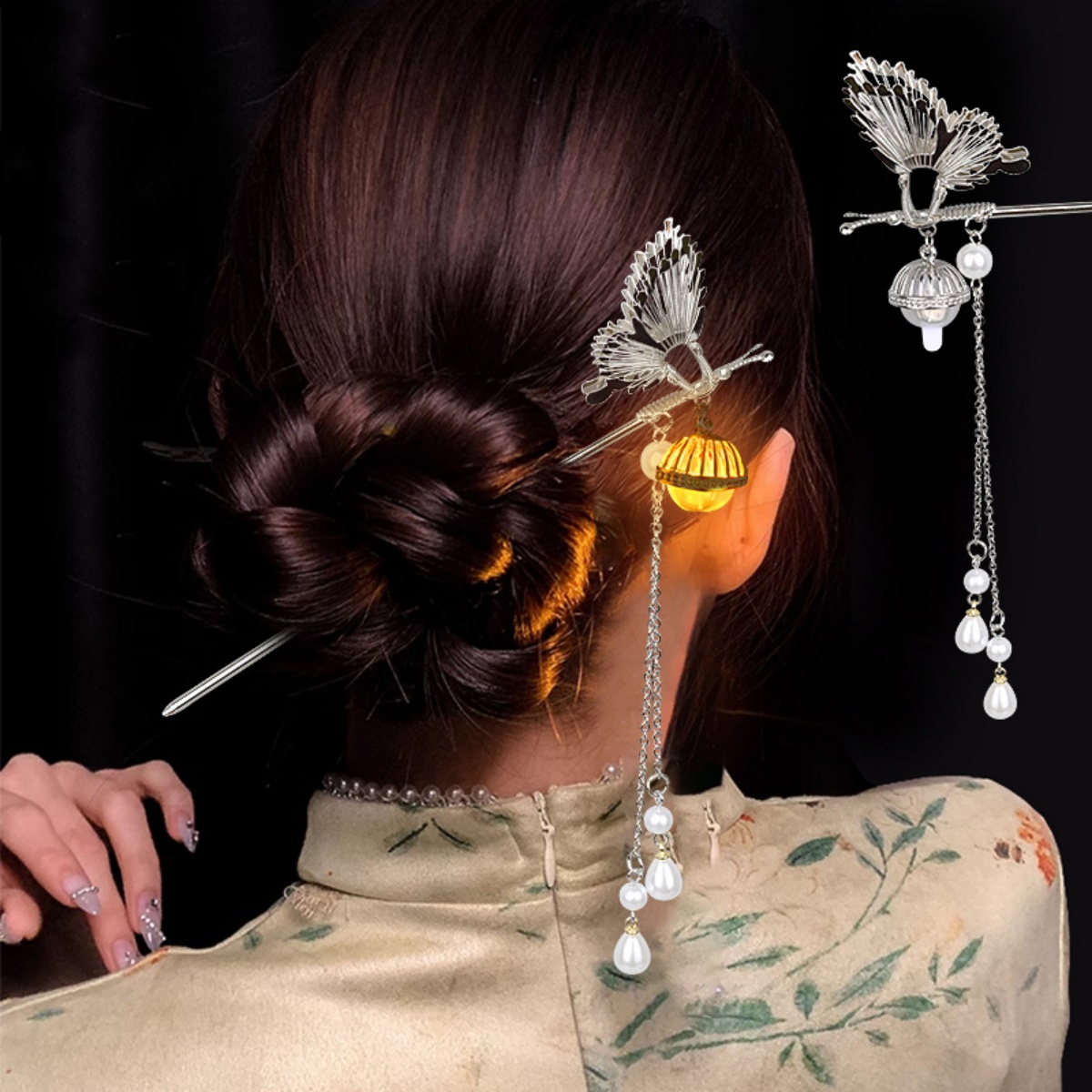 Luminous Flower Hairpin For Wo - đánh giá và giá Florist Supplies
