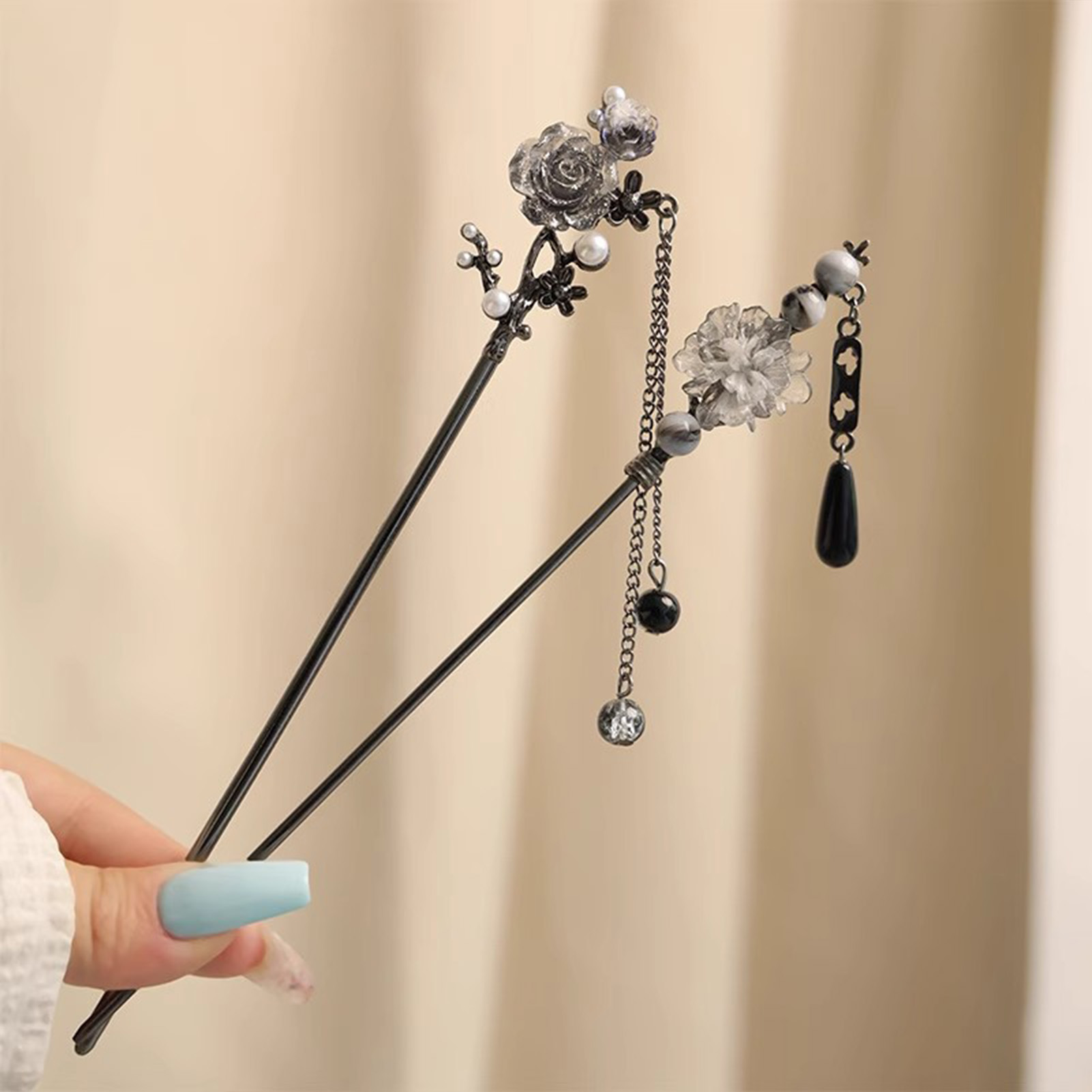 Elegant Flower Hair Sticks For - đánh giá và giá Florist Supplies